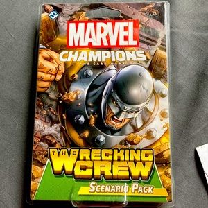 Marvel Champions Wrecking Crew Scenario Pack Card Game